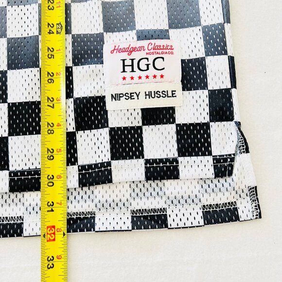 Nipsey Hussle Men's Headgear Classics Crenshaw 60 White Blue Basketball Jersey L - Picture 10 of 10